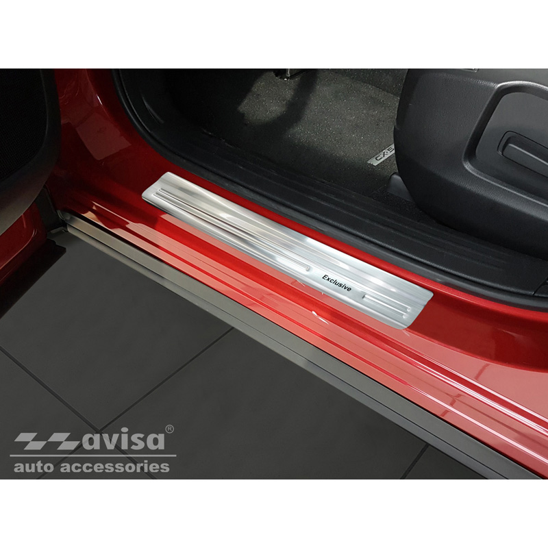 RVS Instaplijsten  Mazda CX-5 II 2017- incl. Facelift 'Exclusive' - 4-delig