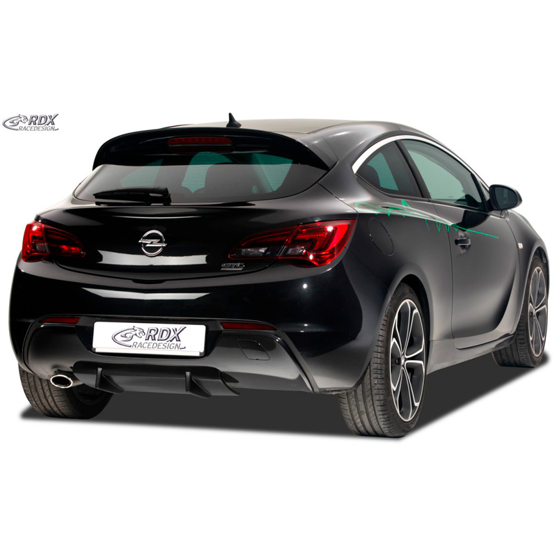 Rear bumper skirt 'Diffusor' Universal 'U-Diff XL' 71,5cm (PU)