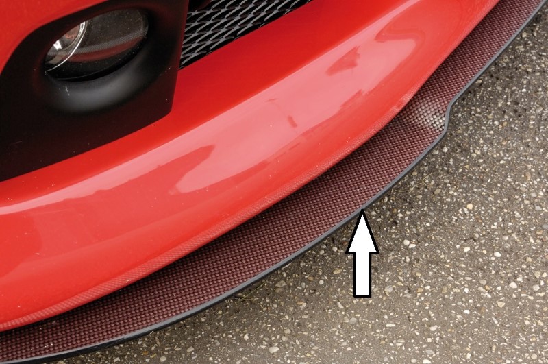 Spoilerzwaard voor Frontbumper Audi S3 ABS Rieger