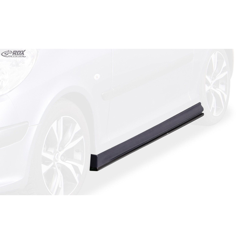Side skirts  Peugeot 1007 2005- 'Edition' (ABS)