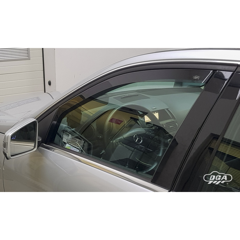 DGA Wind Deflectors  Mercedes C-Class W204 Sedan/Kombi 2007-2014 (2-pieces)