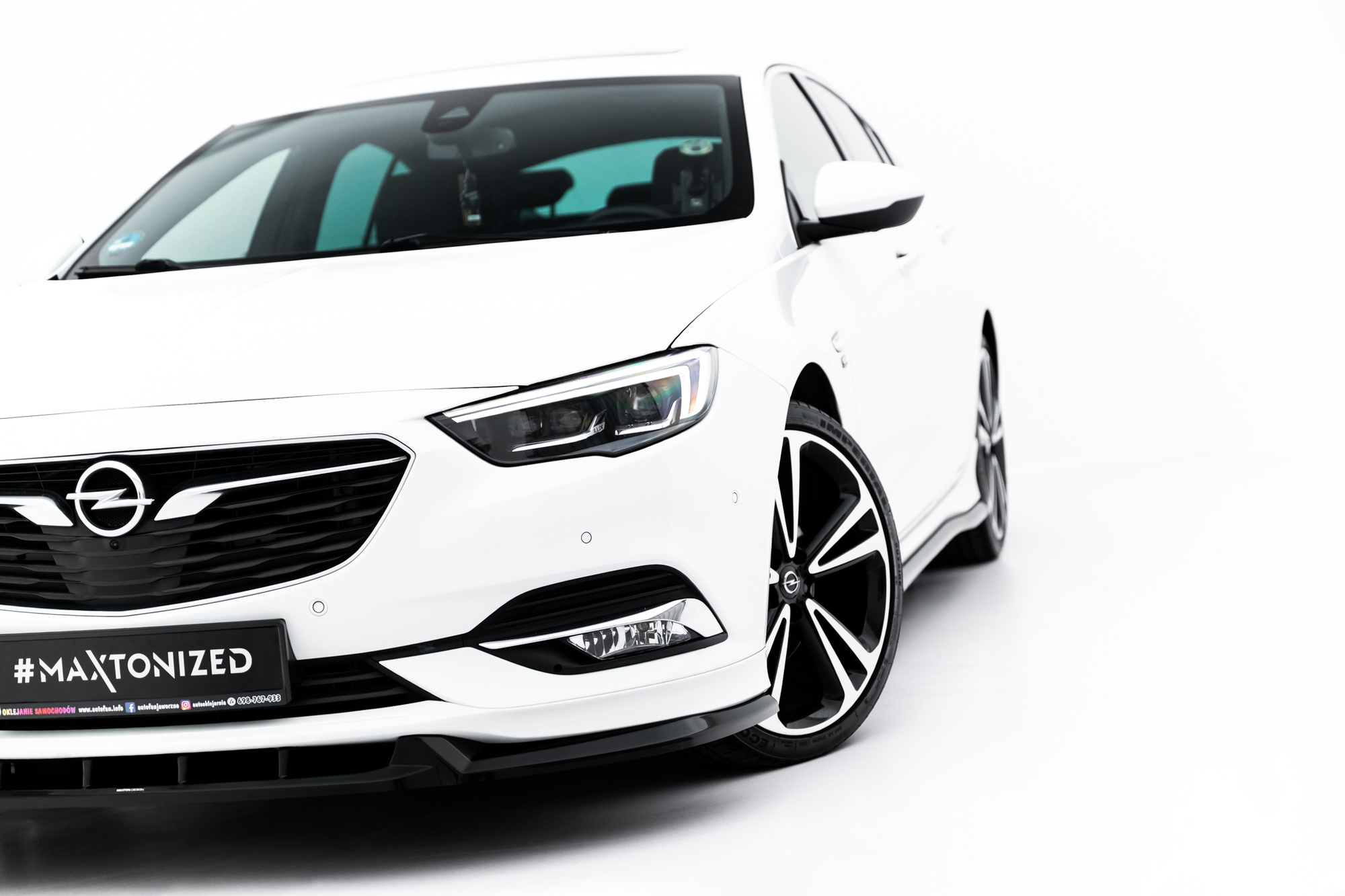 Voorspoiler Opel Insignia OPC-Line Mk2 2017–2020 van Maxton Design