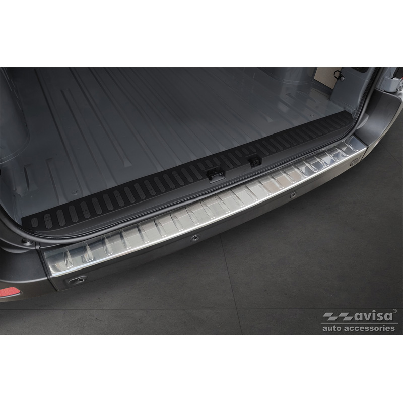 Stainless Steel Rear bumper protector  Opel Movano / Renault Master III 2010-2018 & 2018-2021 'Ribs'