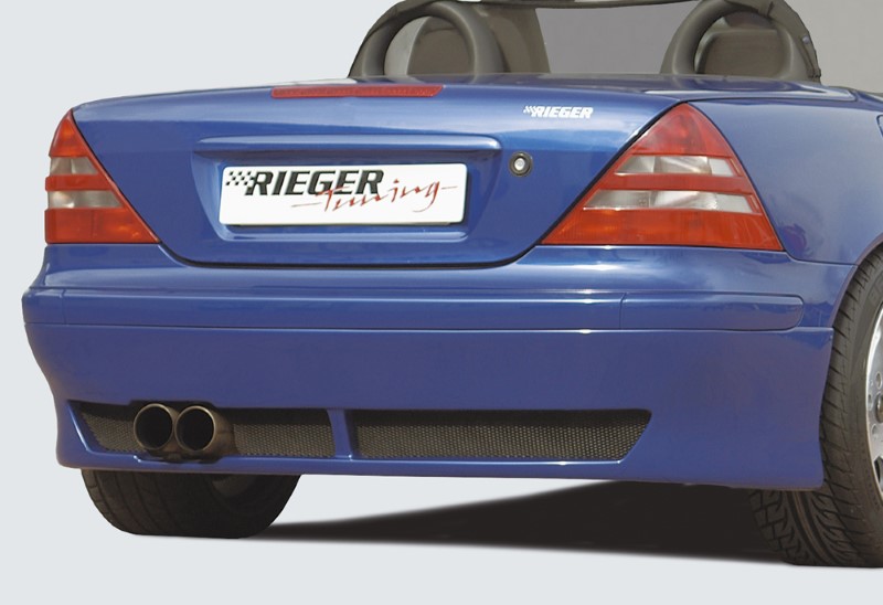 Achterbumper Diffusor Mercedes SLK vanaf model 00 Rieger