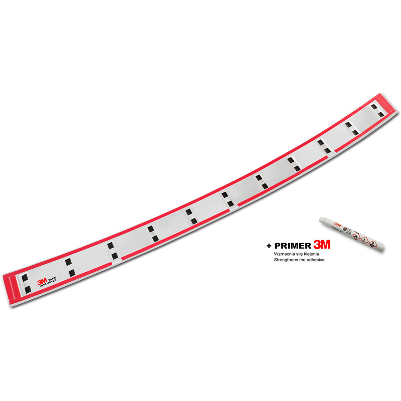 Stainless Steel Rear bumper protector  Volkswagen Caddy V Cargo & Combi 2020- 'STRONG EDITION'