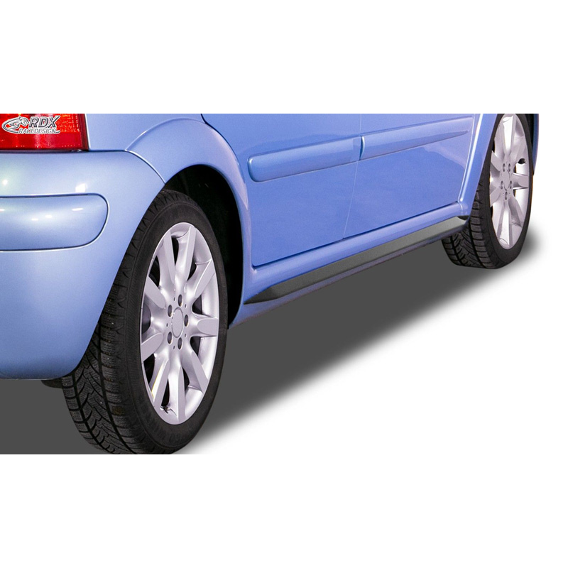 Side skirts  Citroen C3 2002-2009 'Slim' (ABS)
