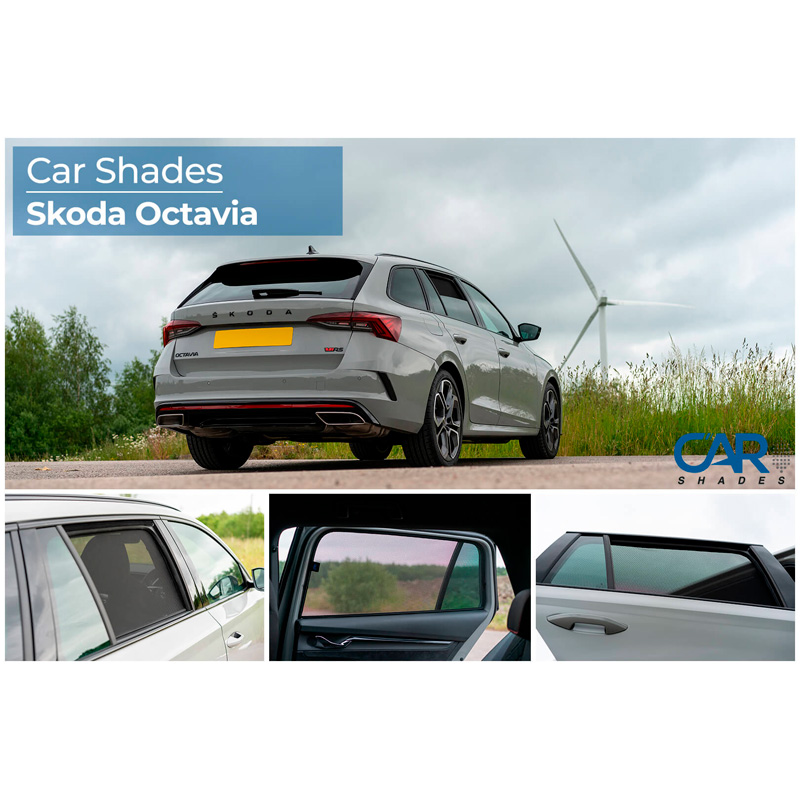 Set Car Shades (rear side doors)  Skoda Octavia IV (NX5) Kombi 2020- (2-pieces)