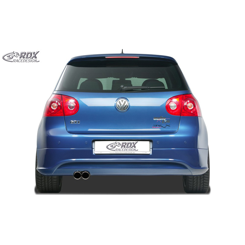 Rear bumper skirt  Volkswagen Golf V R32 Hatchback 3/5-doors 2003-2008 (exhaust left) excl. Variant/Plus (ABS)