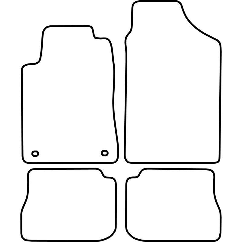 Automatten  Peugeot 605 1991-2000