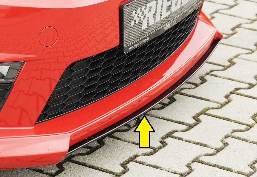 Spoilerzwaard Skoda Octavia RS (5E) Rieger