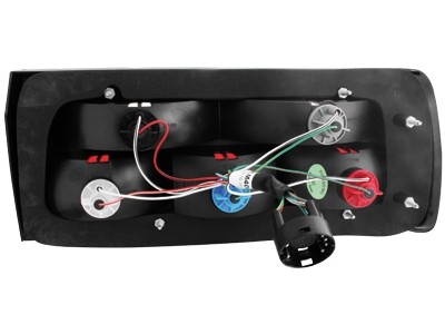 Achterlichten BMW E30 87-90 helder rood/wit