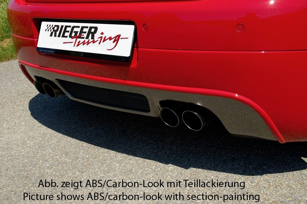 Achterbumper Diffusor VW Golf V GT/GTI Rieger