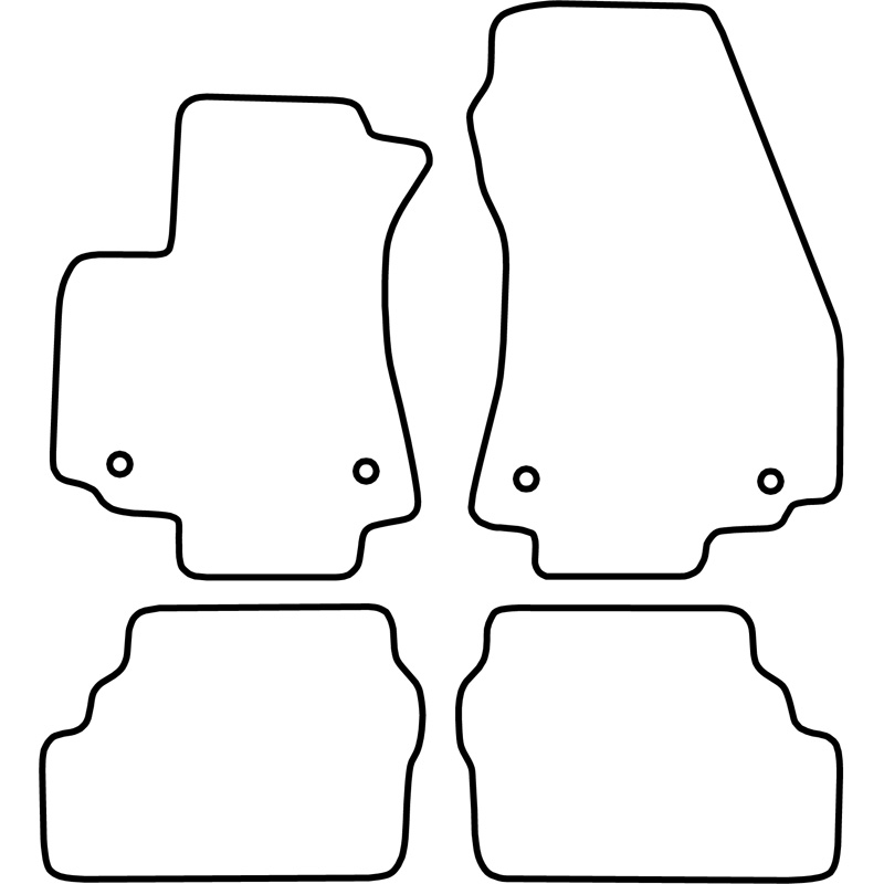 Automatten  Opel Zafira A 2004-2005