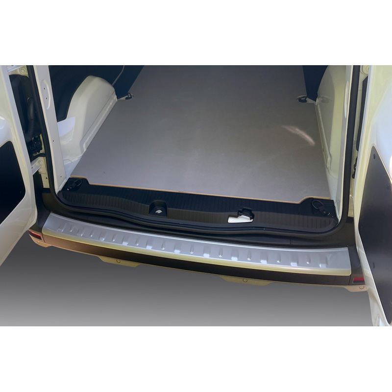 ABS Rear bumper protector  Renault Kangooo III / Mercedes Citan (W420) / Nissan Townstar 2021- Silver
