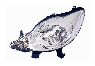 koplamp, Valeo, H4, elektr verstelb, incl stelmotortje, rechts P