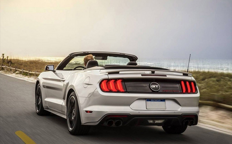 Achterlichten Ford Mustang VI S550 15-22 Dynamic Rood/Zwart