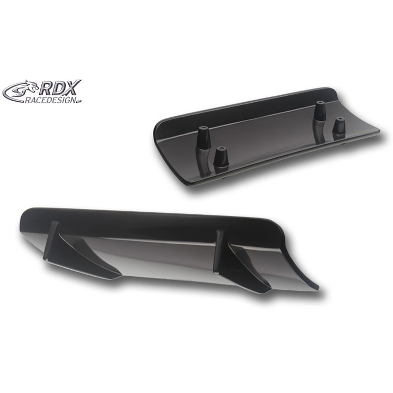 Rear bumper skirt 'Diffusor' Universal 'U-Diff' 52,5cm (PU)