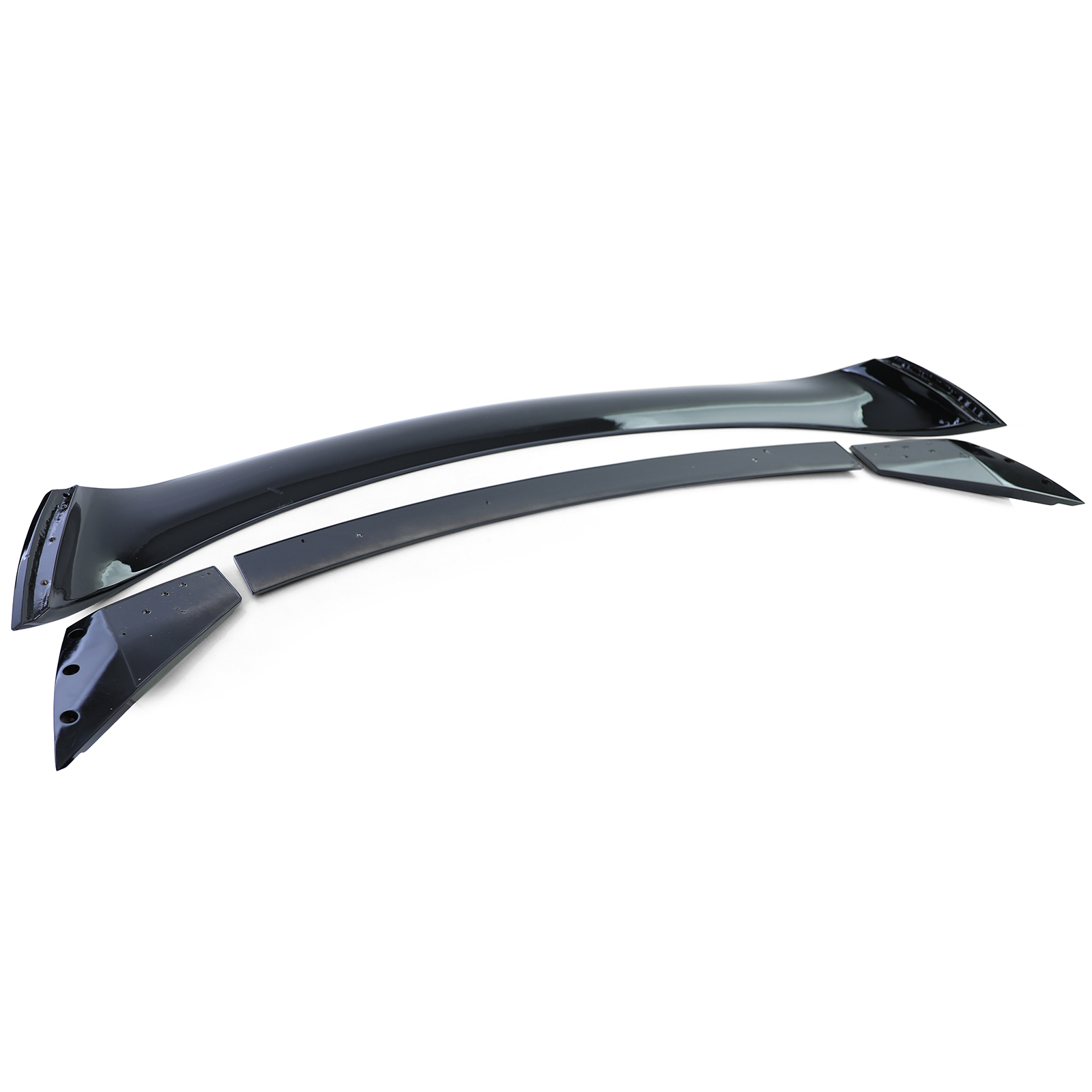 Spoiler Ford Mustang 15-20 GT350 Look Glans Zwart