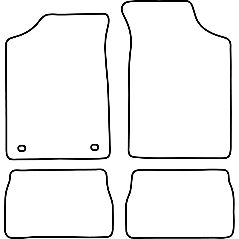 Automatten  Citroen Saxo 1996-2000