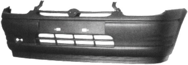 VoorBumper CORSA 93-96 ZWART