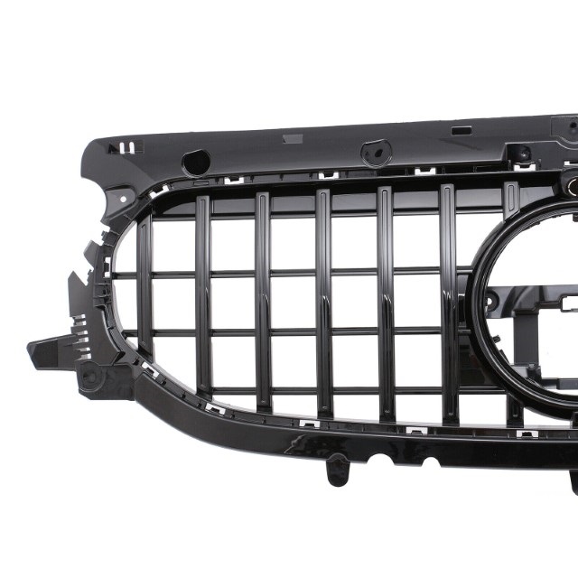 Grill Mercedes GLA H247 GT Look Glans Zwart