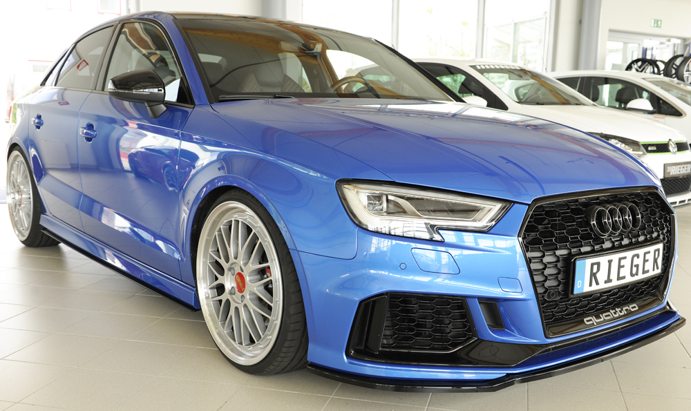 Zijskirts Rieger Audi A3 8V Cabrio S-line