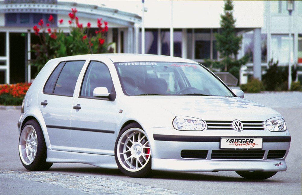 Voorspoilerlip VW Golf IV niet Tdi Rieger