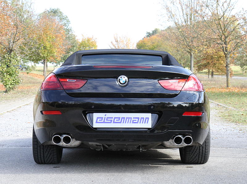 Rear Muffler BMW 6 Series Convertible Exhaust Systems