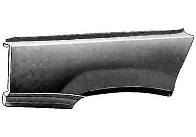 spatbord, links Fiat Panda, 1986-2003