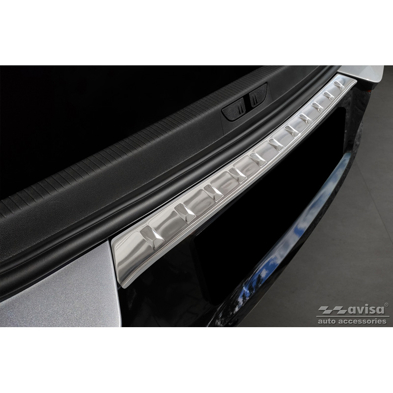 RVS Achterbumperprotector  Opel Grandland X Facelift 2021- 'Ribs'