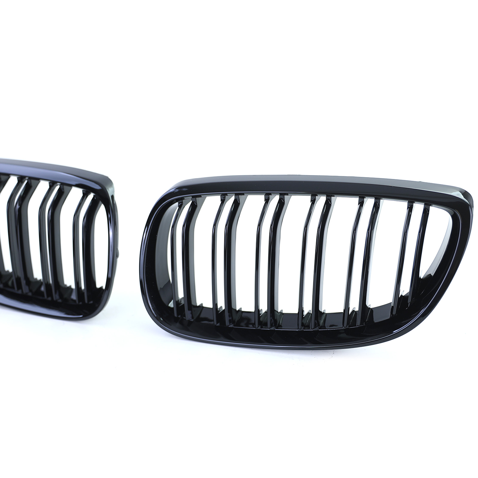 Grill Nieren BMW E92, E93 06-10 Glans Zwart