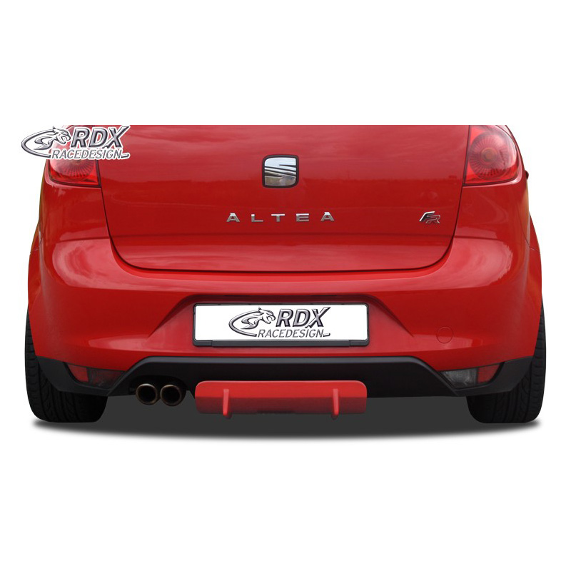 Rear bumper skirt 'Diffusor U-Diff'  Seat Altea (5P) incl. FR & XL 2004- (PU)