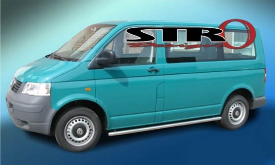 Side-Bars VW T5 STRO-Design geborsteld L2
