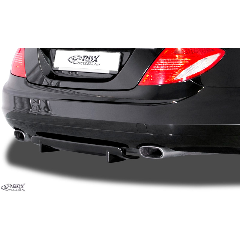 Rear bumper skirt 'Diffusor U-Diff'  Mercedes S-Class Coupe C216 2006-2013 (PU)
