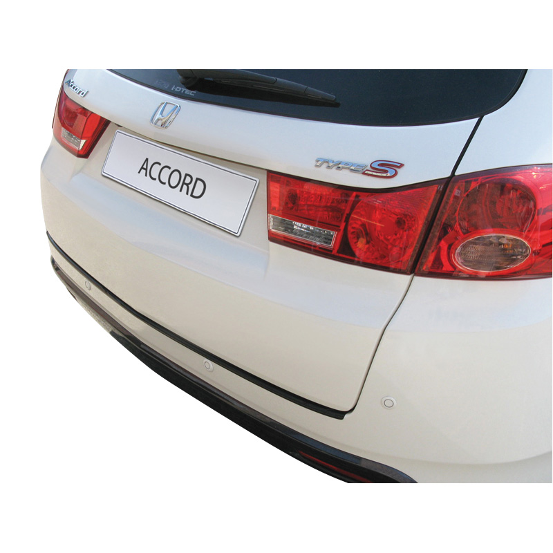 ABS Rear bumper protector  Honda Accord Tourer 2008- Black