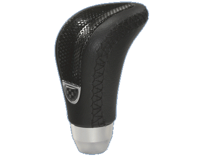 Schakelpook Gearknob Black/Black Mesh