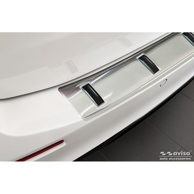 Stainless Steel Rear bumper protector  BMW 5-Series G31 FL Touring 2020-2024 excl. M-Sport 'STRONG EDITION'