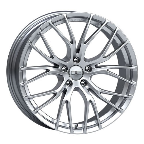 BE Wheels Force 4 8x18 5x100 ET35 Hyper Silver Wheels