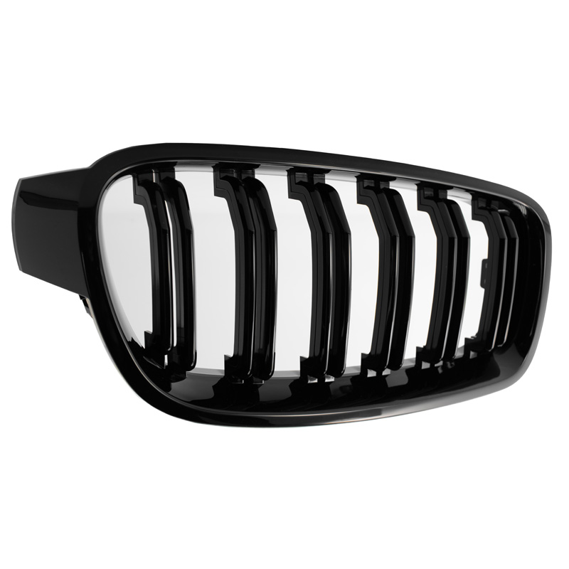 Glanzend zwarte Grills  BMW 3-Serie F30/F31 2012-2016 'M-Style'