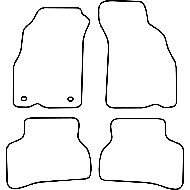 Automatten  Hyundai Excel 1994-2000