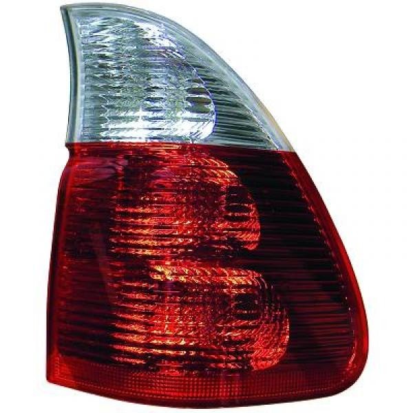 Achterlicht links BMW X5 03->> ROOD/WIT