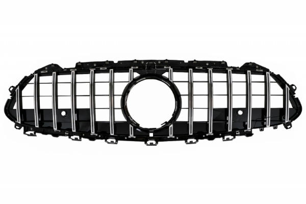 Grill Mercedes CLS C257 GTR Design Zwart/Chroom