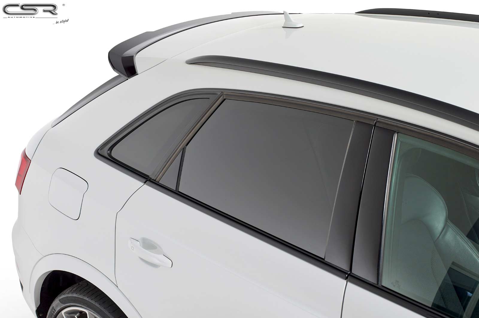CSR achterspoiler Audi Q3 Glans zwart