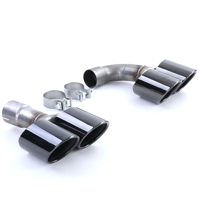 Diffusor BMW X3 G01 Glans Zwart incl. Uitlaat Sierstukken