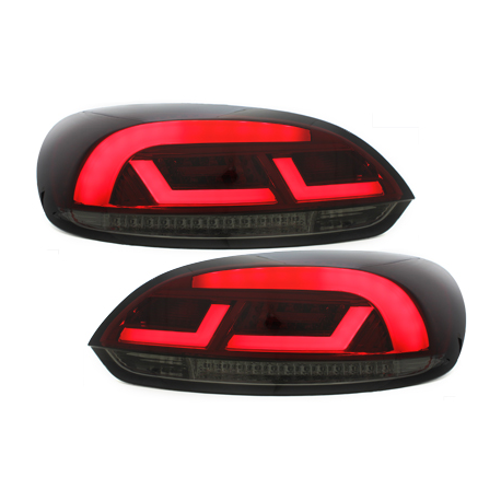 Achterlichten Cardna VW Scirocco 08-14 LED Dyna rood/smoke