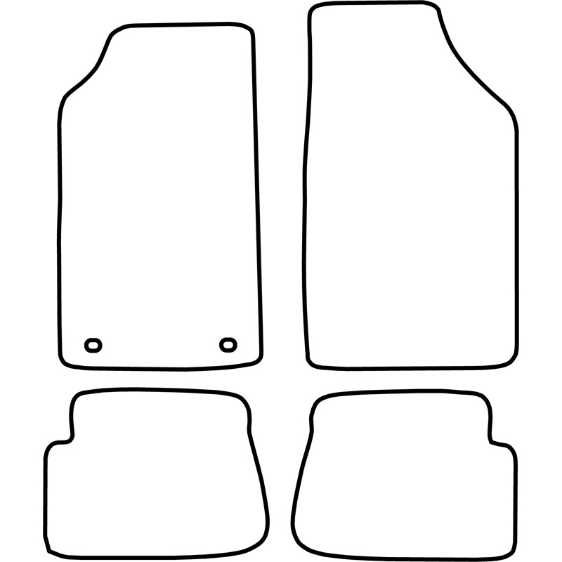 Automatten  Peugeot 205 1984-1998 /309 1987-1993