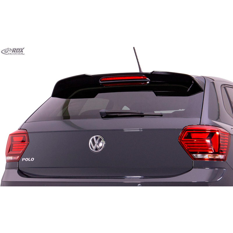 Roof spoiler  Volkswagen Polo VI 2017- (excl. GTI & R-Line) (PU)