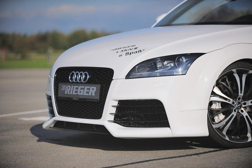 Luchtinlaat, links/rechts hoogglans zwart Audi TT 8J voor voorbu