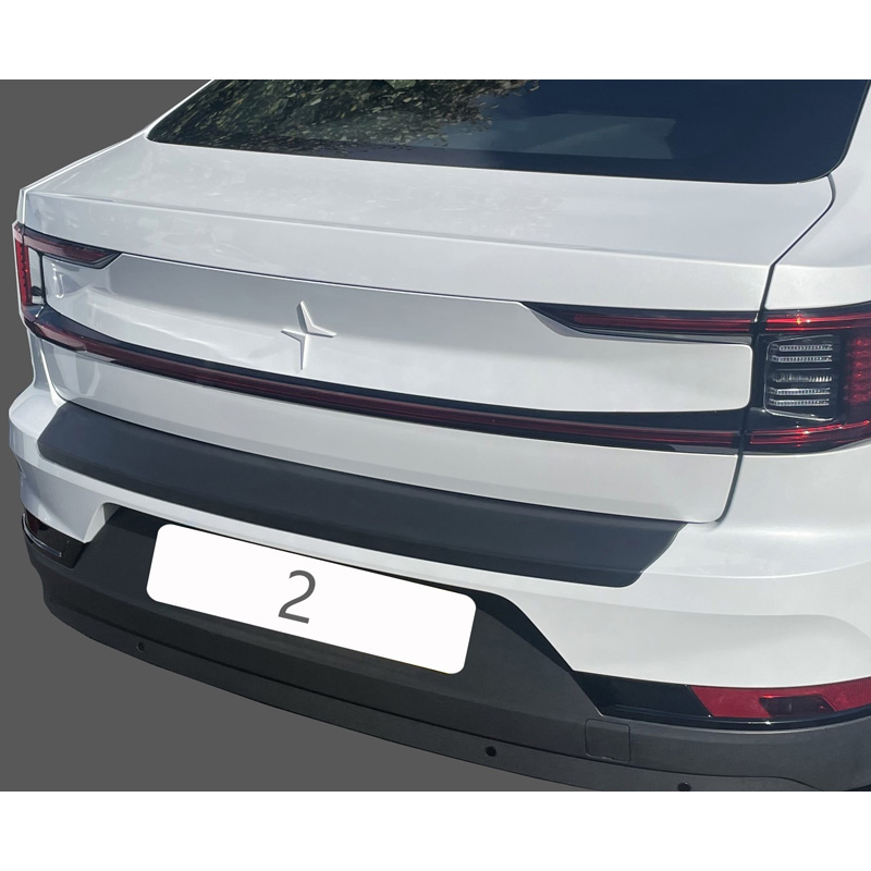 ABS Rear bumper protector  Polestar 2 2019- Black