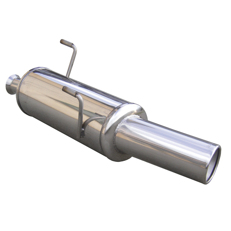 100% Inox Sport Exhaust  Peugeot 206 2.0 16v (135HP) 1999- 102mm